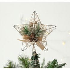 Flor de Cristal Vánoční stromeček XL, rozměry 25x16 cm, materiál kov a plast