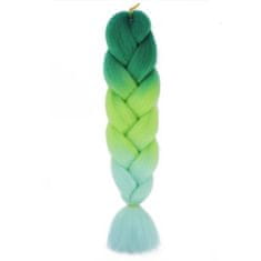 Flamenco Mystique Syntetické ombre vlasy pro copánky, 100g, délka 120 cm