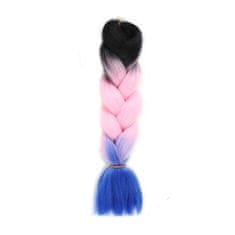 Flamenco Mystique Syntetické ombre vlasy pro copánky, 100g, délka 120 cm