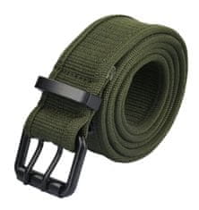 Camerazar Unisex Vojenský Taktický Opasek SURVIVAL s Kovovou Sponou, Polypropylenový Nylon, 120 cm x 3,7 cm