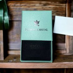 Flor de Cristal Stříbrný náramek s přírodním diamantem