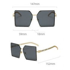 Flor de Cristal Vysoce kvalitní sluneční brýle OK230WZ4 s UV400 filtrem, ideální pro jarní a letní styl