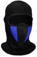 Camerazar Univerzální Prodyšná Motorkářská Maska Balaclava, Černá, 100% Polyester, 30x30x5 cm