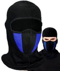 Camerazar Univerzální Prodyšná Motorkářská Maska Balaclava, Černá, 100% Polyester, 30x30x5 cm