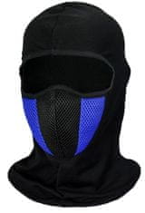 Camerazar Univerzální Prodyšná Motorkářská Maska Balaclava, Černá, 100% Polyester, 30x30x5 cm