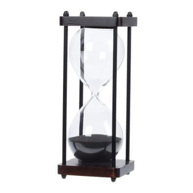HOMESTYLING Přesýpací hodiny KO-HZ1934120 dekorativní kov / sklo 24,5 cm