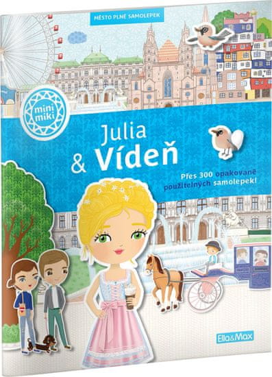 Presco Publishing JULIA & VÍDEŇ – Město plné samolepek