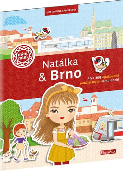 Presco Publishing NATÁLKA & BRNO - Město plné samolepek