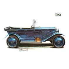 Presco Publishing NOTIQUE Poznámkový kalendář Classic Cars – Václav Zapadlík, 2025, 30 x 30 cm