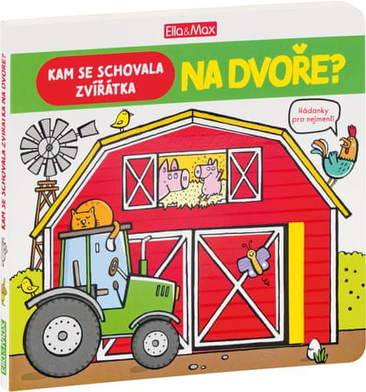 Presco Publishing Kam se schovala ZVÍŘÁTKA NA DVOŘE – Hádanky pro nejmenší