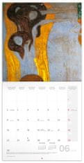 Notique Poznámkový kalendář Gustav Klimt 2025, 30 x 30 cm