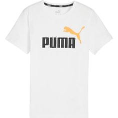 Puma Tričko bílé M Ess+ 2