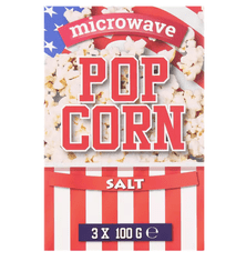 BEDO BEDO Popcorn do mikrovlnky slaný 3x100g