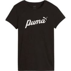 Puma Tričko černé L Ess+script