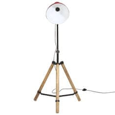 Vidaxl Stojací lampa 25 W červená patina 75 x 75 x 90–150 cm E27