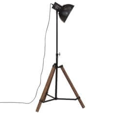 Vidaxl Stojací lampa 25 W černá 75 x 75 x 90–150 cm E27