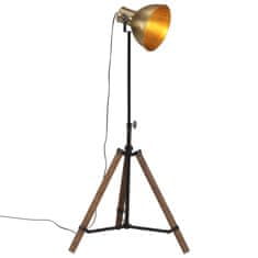 Vidaxl Stojací lampa 25 W staromosaz 75 x 75 x 90–150 cm E27