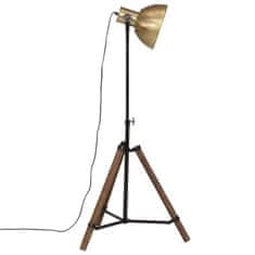 Vidaxl Stojací lampa 25 W staromosaz 75 x 75 x 90–150 cm E27