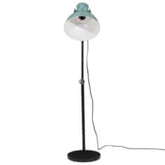 Vidaxl Stojací lampa 25 W modrá patina 30 x 30 x 90–150 cm E27