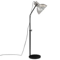 Vidaxl Stojací lampa 25 W vintage stříbrná 30 x 30 x 90–150 cm E27