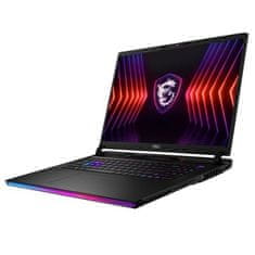 MSI Herní notebook 17,3 Raider/GE78 HX 14VIG/i9-14900HX/17&apos;&apos;/2560x1600/32GB/2TB SSD/RTX 4090/W11H/Black/2R (9S7-17S151-821)