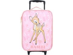 Vadobag Růžový dětský kufr Disney Bambi