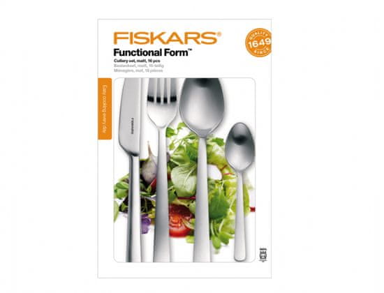 Fiskars Souprava příborů FUNCTIONAL FORM matná 16ks 1002958