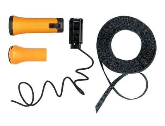 Fiskars Držadla+šňůrka+pásek housenice UPX82 1023625 1026297