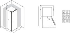 Romo Chladnička Table Top RT2128W