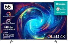 Hisense UHD LED televize 55E7KQ PRO