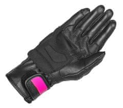 TXR Dámské rukavice na motorku RS3 černo-růžové S