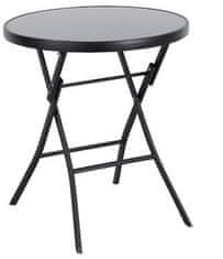 KONTRAST Skládací stolek Oasa 60 cm černý