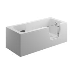 BPS-koupelny Boční krycí panel k vaně s dvířky Polimat AVO/VOVO 140-180 KPS POL_AVO-VOV00630