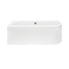 BPS-koupelny Krycí panel k asymetrické vaně Avita P 150x75 (160x75, 170x75, 180x80), bílý