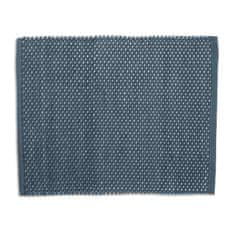 Kela Koupelnová předložka Miu směs bavlna/polyester kouřově modrá 65,0x55,0x1,0cm