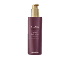 Ahava Minerální hydratační a vyživující tělové mléko Vivid Burgundy s obsahem Minerálů z Mrtvého moře 250ml