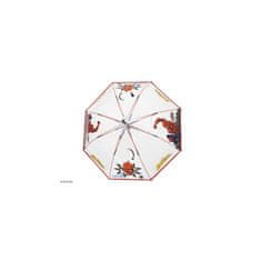 Perletti Dětský deštník Spiderman Transparent, 75391