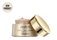 Ahava Dead Sea Osmoter Skin-Responsive zpevňující protivráskový noční krém pro suchou a zralou pleť 50ml