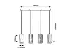 Rabalux  VENESS závěsné svítidlo 72256