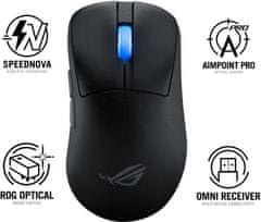 ASUS ROG Keris II Ace, černá (90MP03N0-BMUA00)