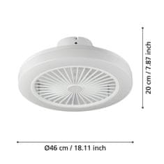 Eglo EGLO Ventilátor se svítidlem ORTONA EGLO 35095