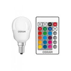 Osram OSRAM LED STAR plus CL P RGBW FR 25 stmívatelné ovladačem 4,5W/827 E14