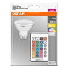 Osram OSRAM LED STAR plus PAR16 RGBW 25 stmívatelné ovladačem 120d 4,5W/827 GU10