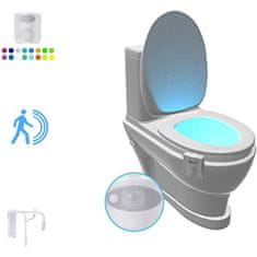 OPTY LED noční osvětlení na WC s pohybovým senzorem