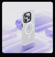 Benks Zadní kryt Etui Magnetic Lucid Armor pro iPhone 15 Pro Max bílý