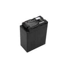 CameronSino Baterie pro Panasonic AG-AC130 (ekv. VW-VBG6), 4400 mAh, Li-Ion