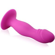 XSARA Silikonové dildo, plug, penis s přísavkou - 53782515