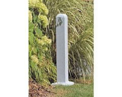 Prosperplast Zahradní sloupek s kohoutkem POLAR světle šedý granit