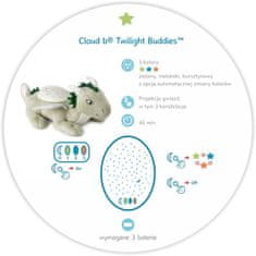 Cloud B Cloud b Twilight Buddies Dragon - Noční světélko s projekcí - Dragon