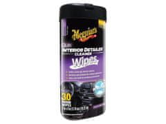 Meguiar's quik Interior Detailer Wipes - ubrousky na údržbu interiérových povrchů, matný vzhled, 25 ks